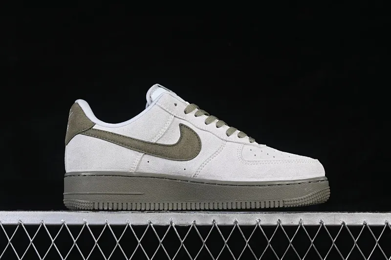 All Categories Nk Air Force 1 Air Force Series Nk Air Force 1 Low Air Force Low Nike Air Force 1'07 Low Olive Green Beige Air Force One Low Casual Shoes DF0188-122
